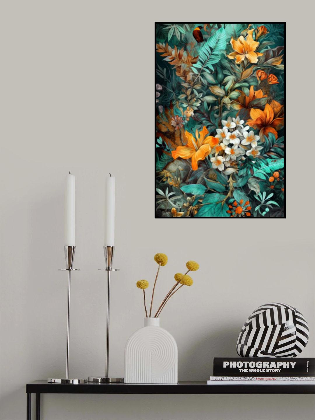 Tropical flora 3 Poster och Canvastavla