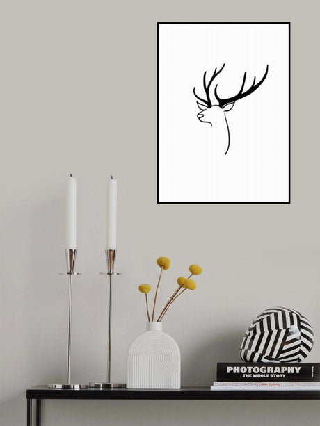 The deer Poster och Canvastavla