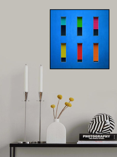 Colorful Windows Poster och Canvastavla