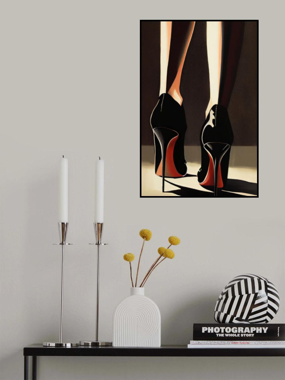 Heels Poster och Canvastavla