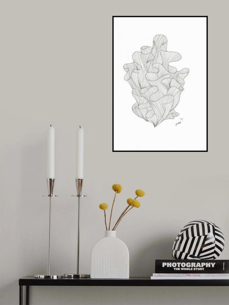 Coral Jpeg Poster och Canvastavla