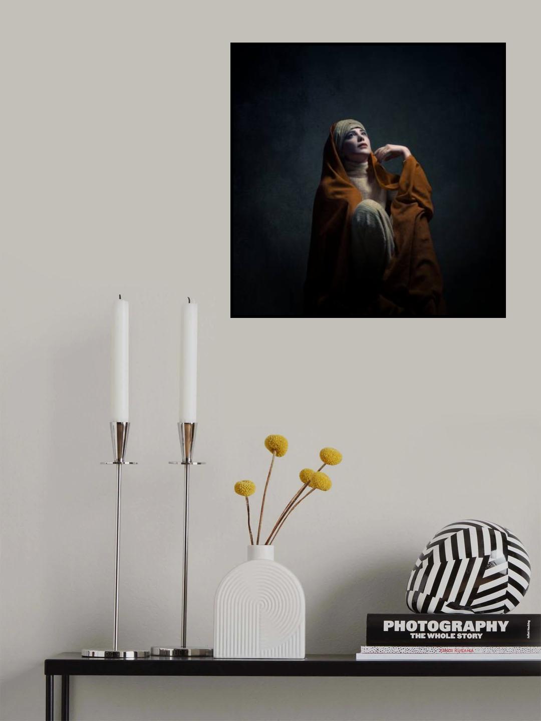 Persian Girl Poster och Canvastavla