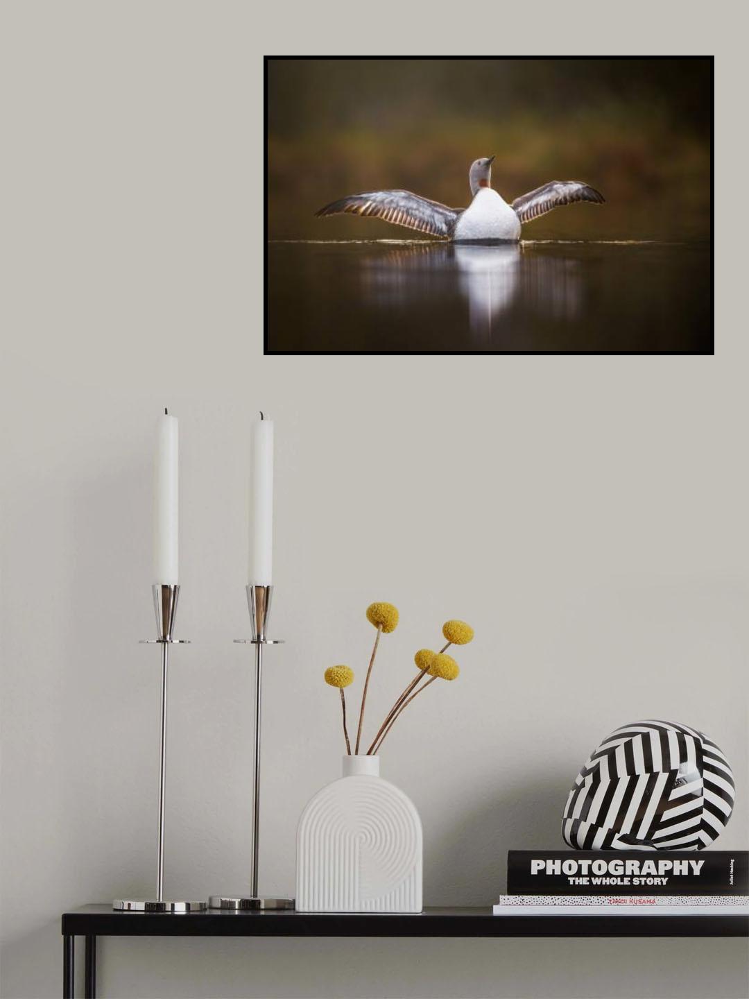 Greeting the morning with open arms Poster och Canvastavla