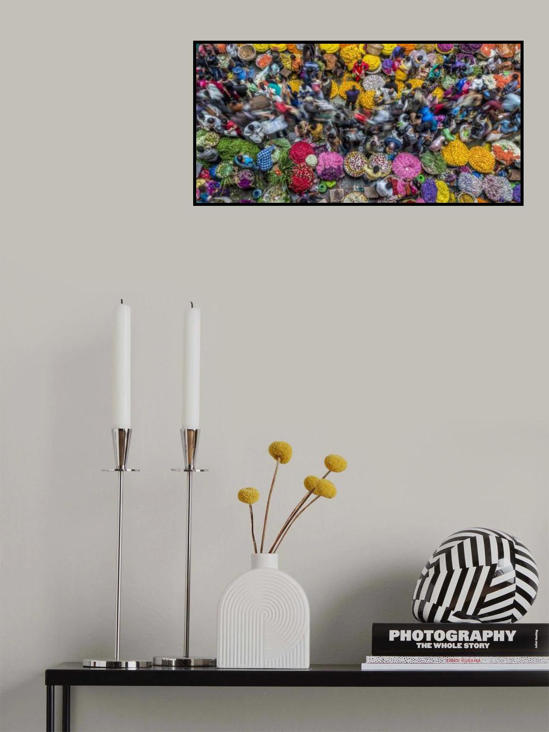 Flower Power Poster och Canvastavla