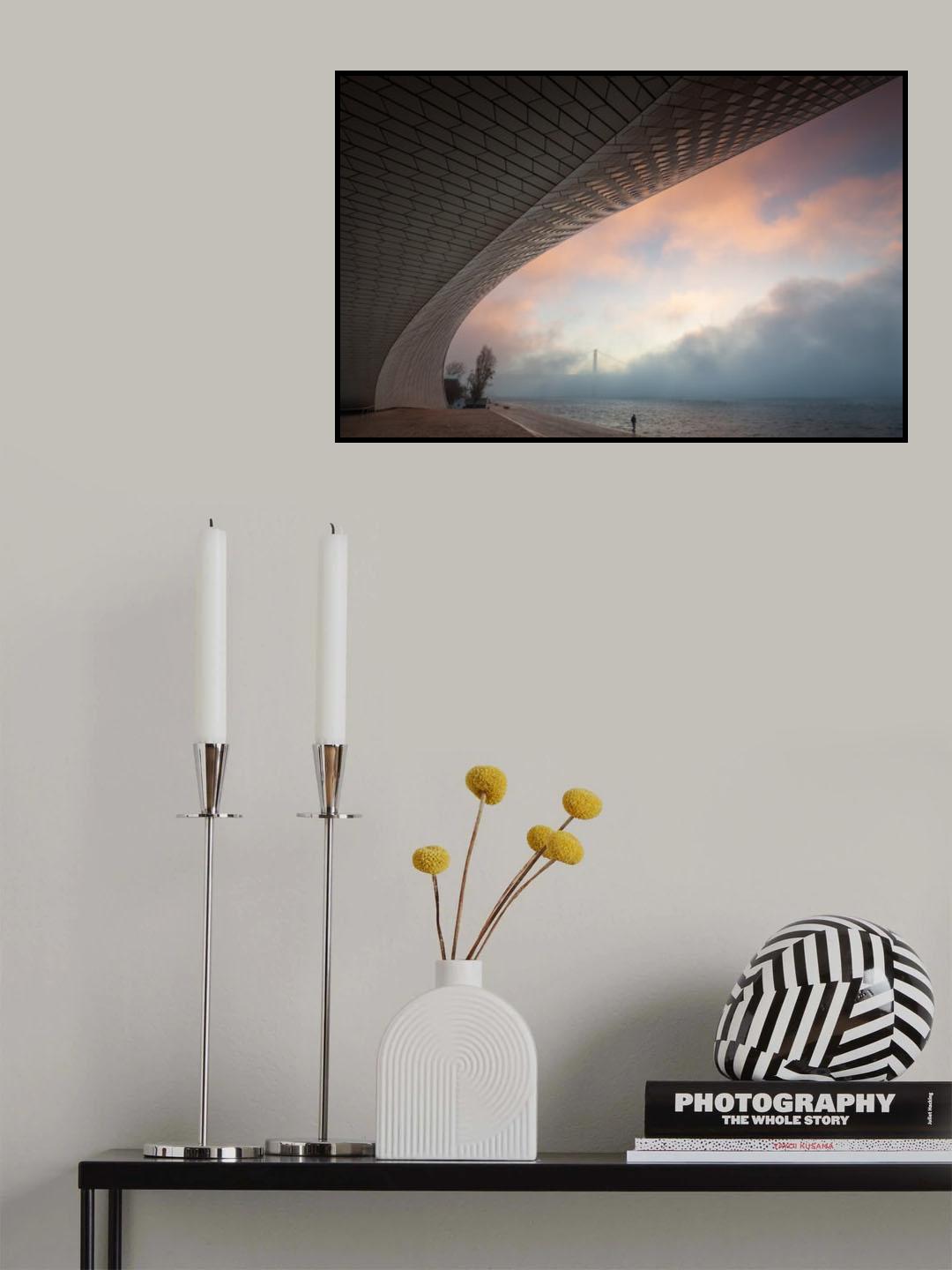 Morning fog Poster och Canvastavla