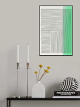 Green Minimalism #5 Poster och Canvastavla