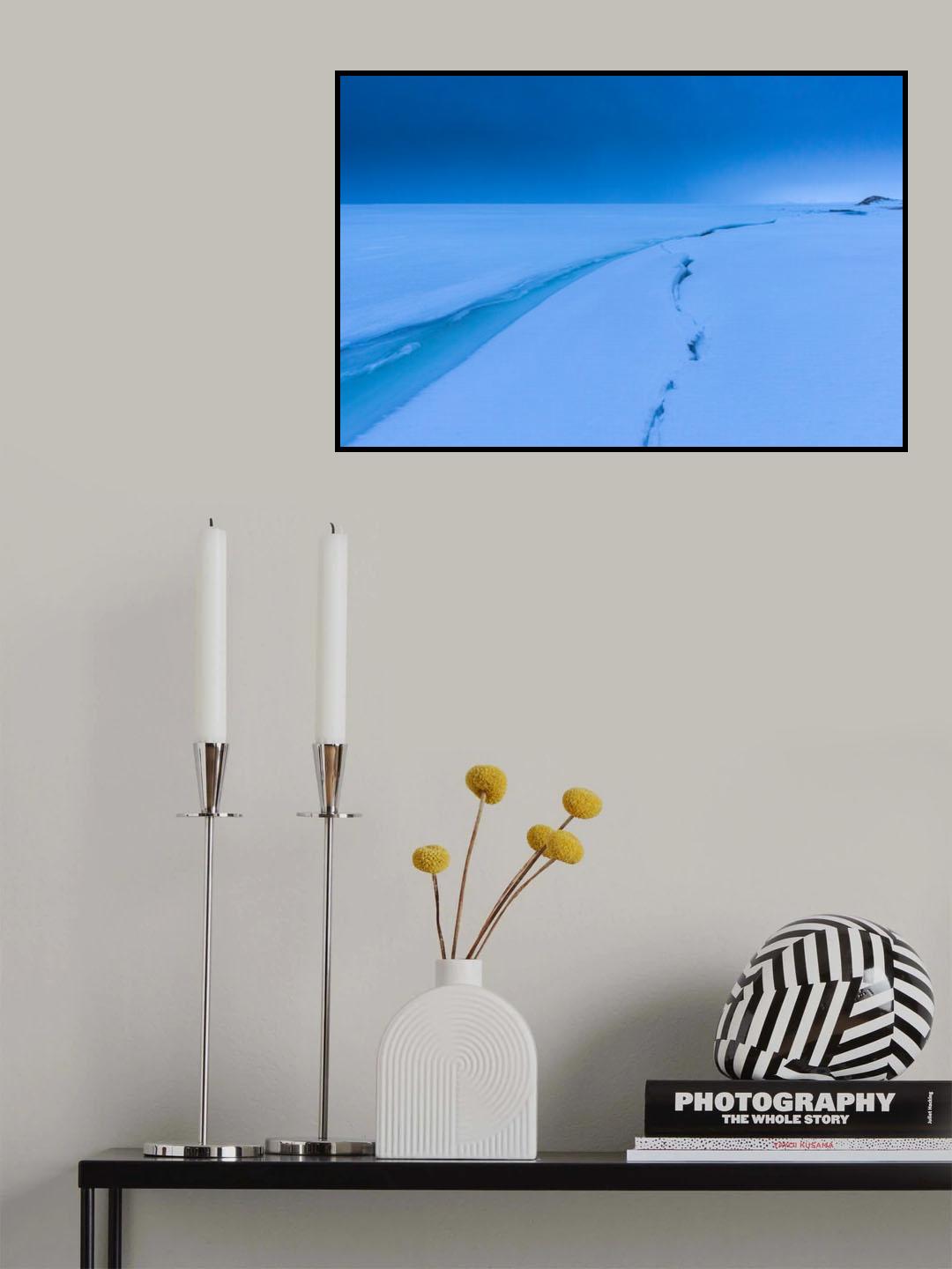 Blue Calm Poster och Canvastavla