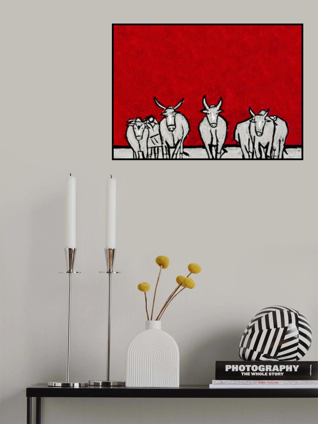 Milking Time Poster och Canvastavla