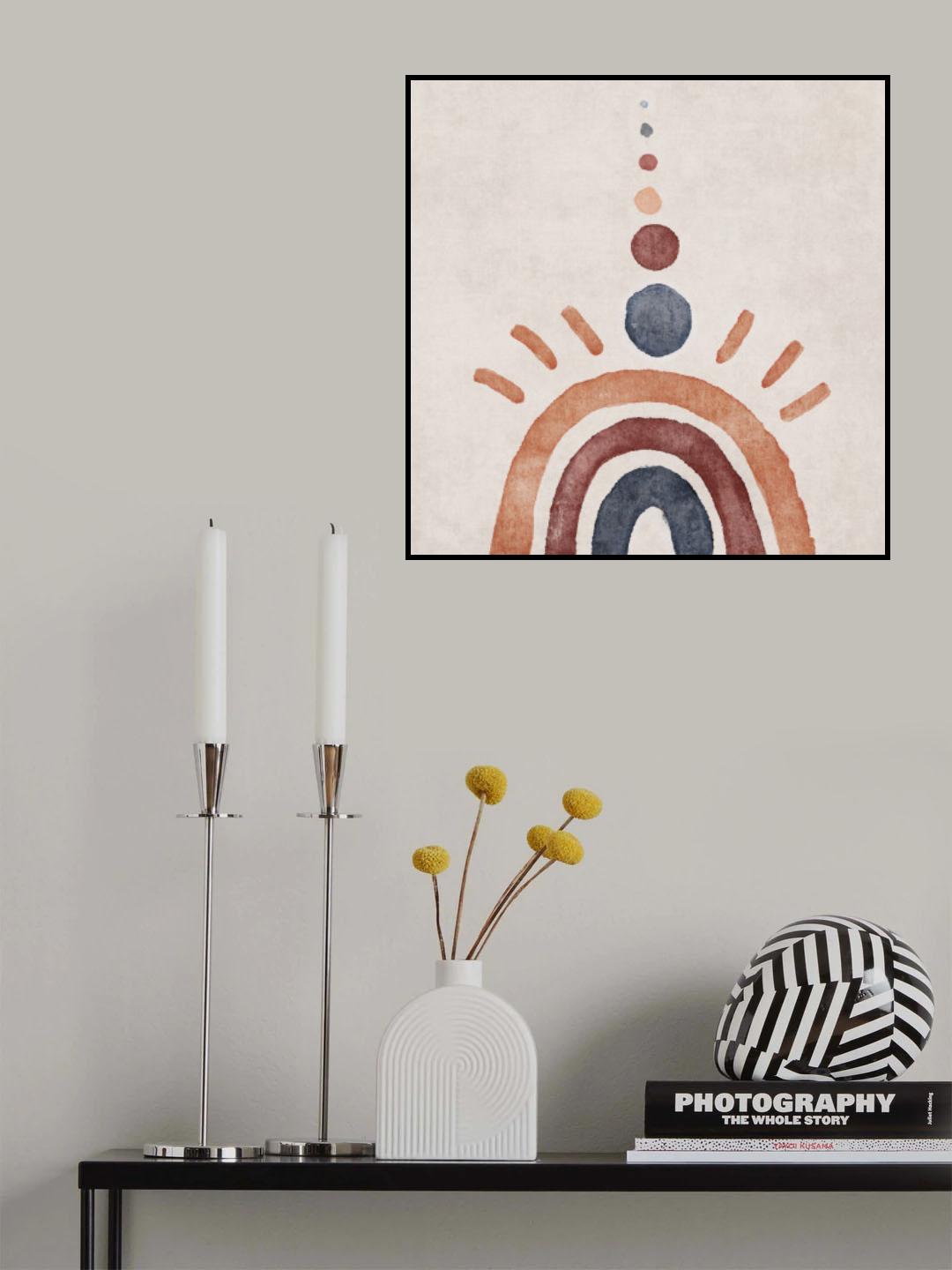 Rainbow Easy Poster och Canvastavla