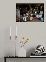 Cheese making Poster och Canvastavla