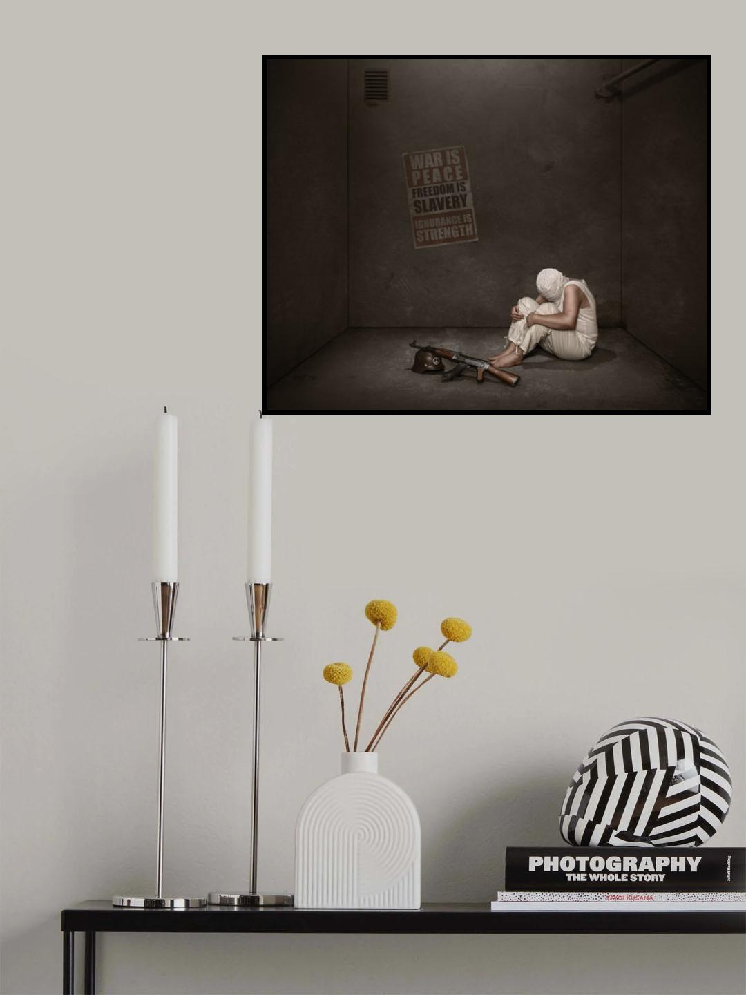 Broken Mind Poster och Canvastavla