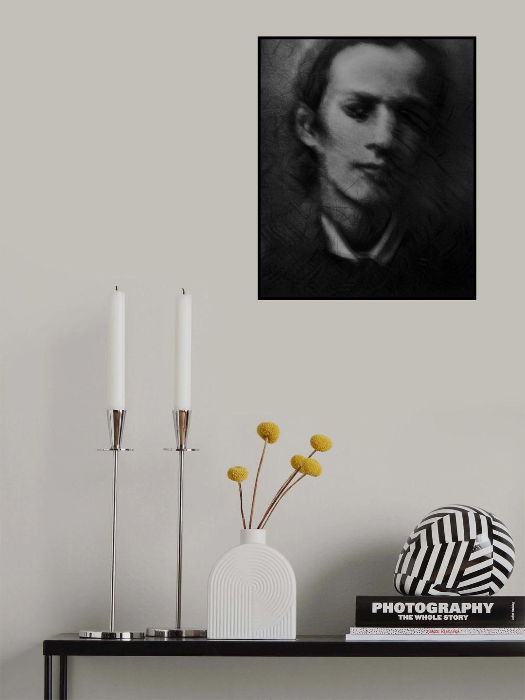 A Quiet Darkness (portrait) Poster och Canvastavla