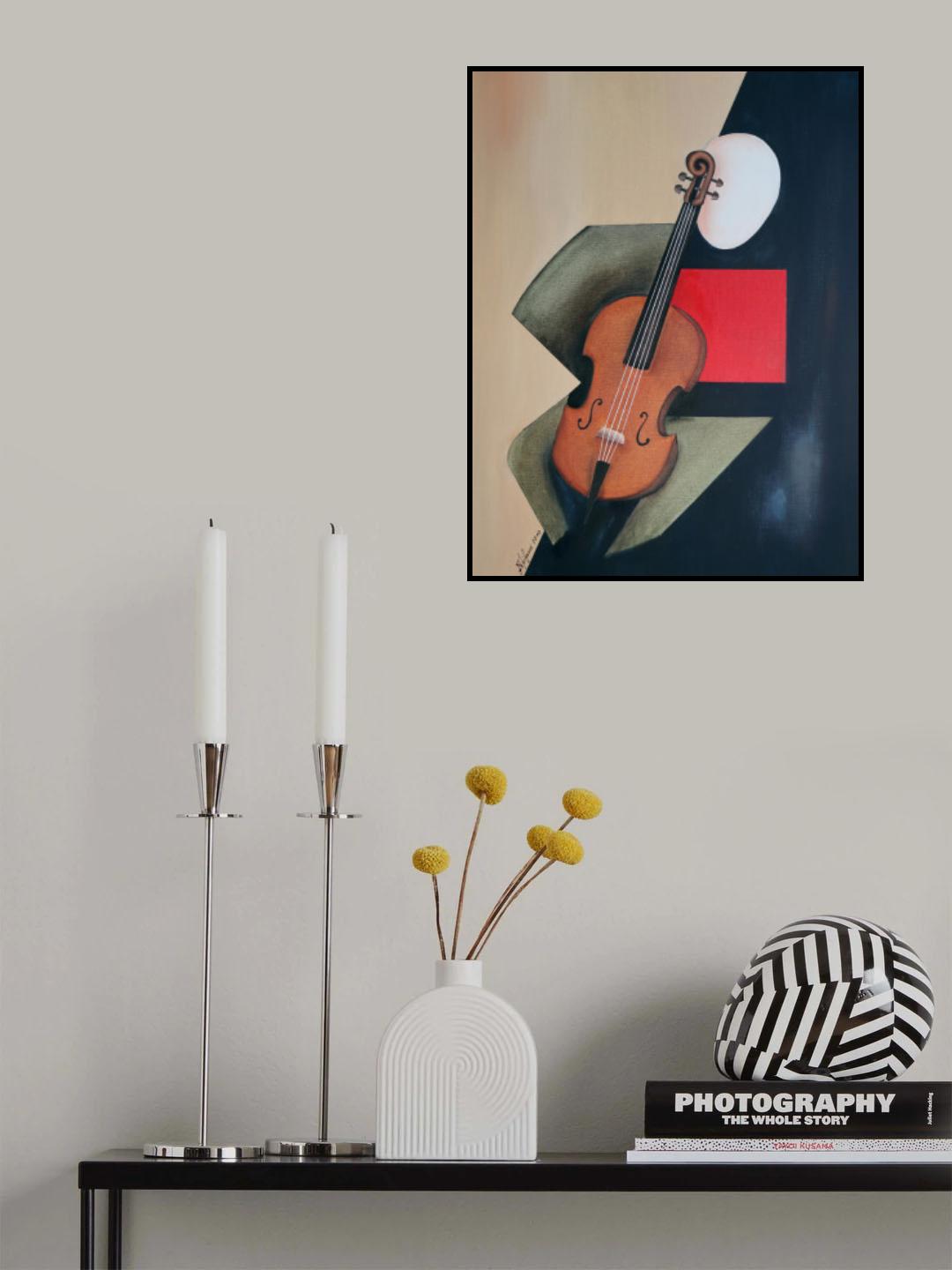 Cellist 2021 Poster och Canvastavla