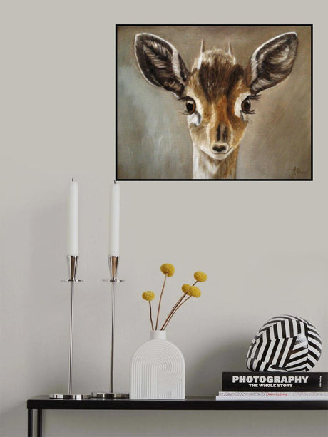 Big Eyes Dik Dik Poster och Canvastavla