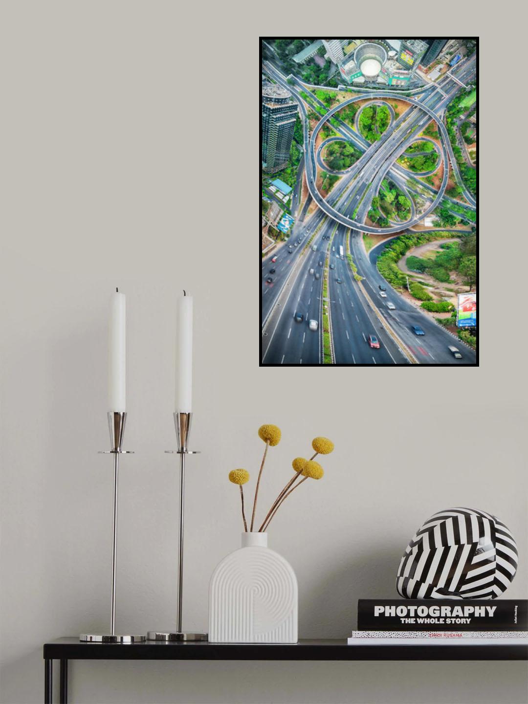 The Clover Interchange (Semanggi) Poster och Canvastavla