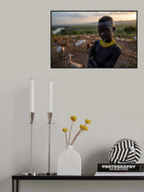 Ethiopian Karo tribes Poster och Canvastavla