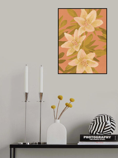 Lilies Poster och Canvastavla
