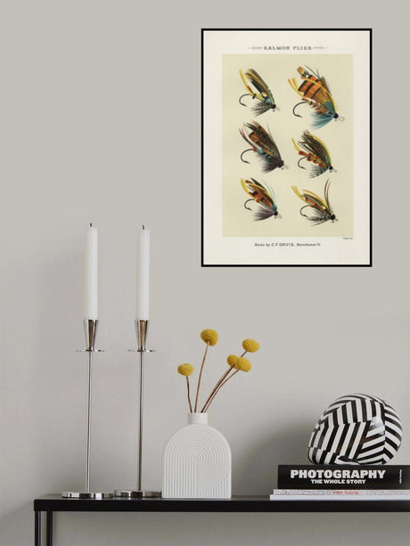 Salmon Fliee 1892 Poster och Canvastavla