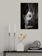 Violinface Poster och Canvastavla