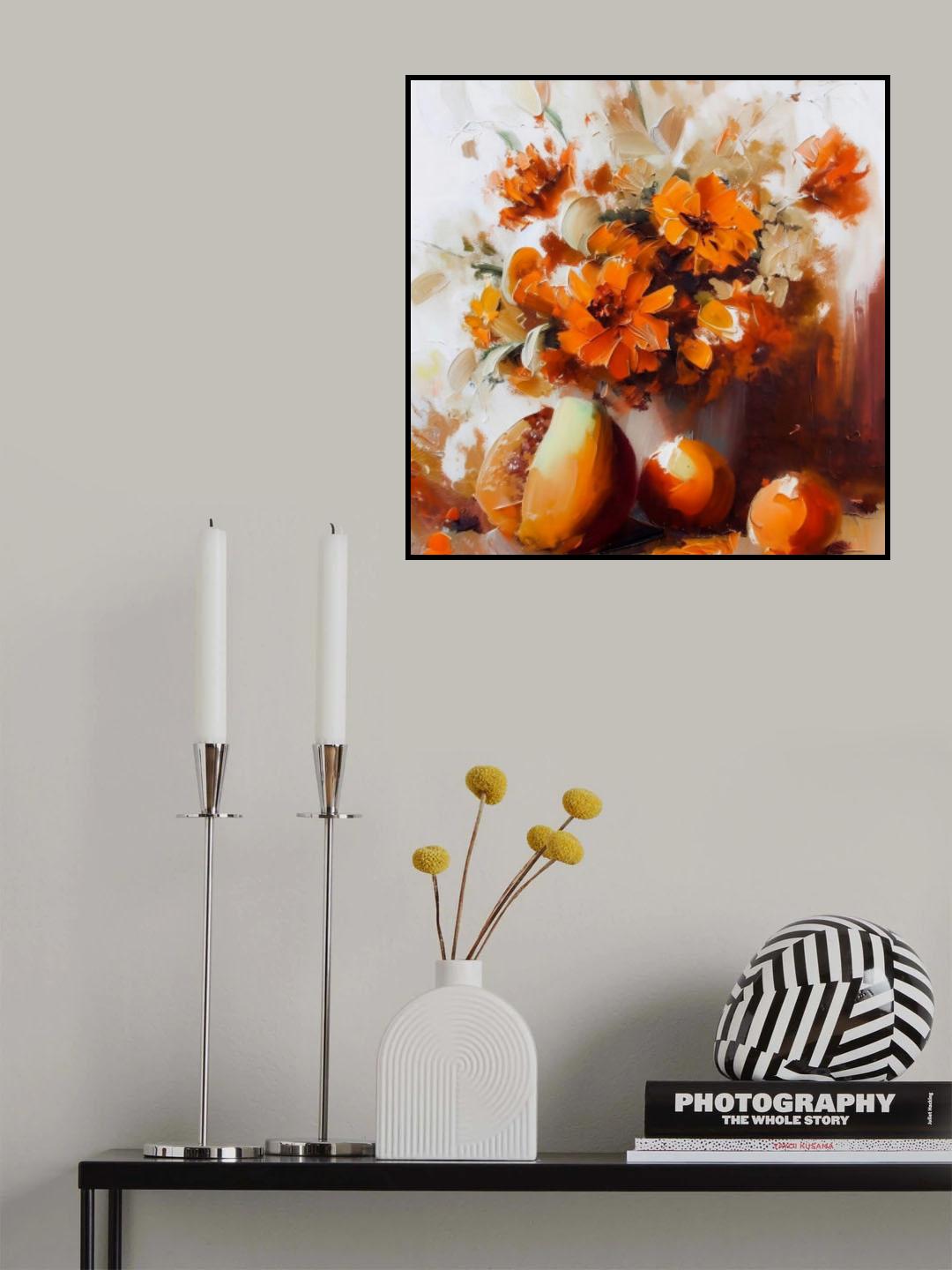 Nature's Palette Poster och Canvastavla