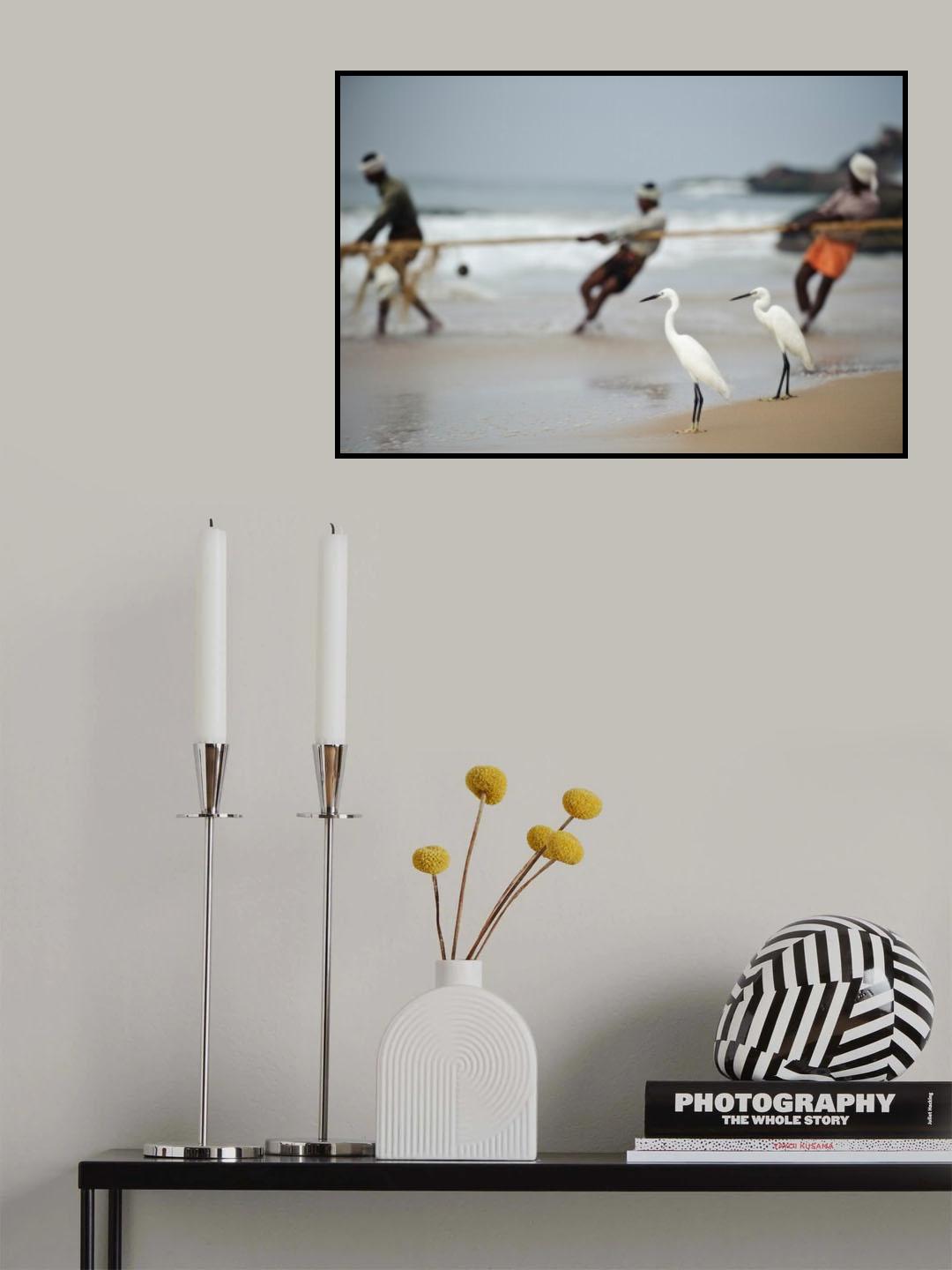 The fisherman Poster och Canvastavla