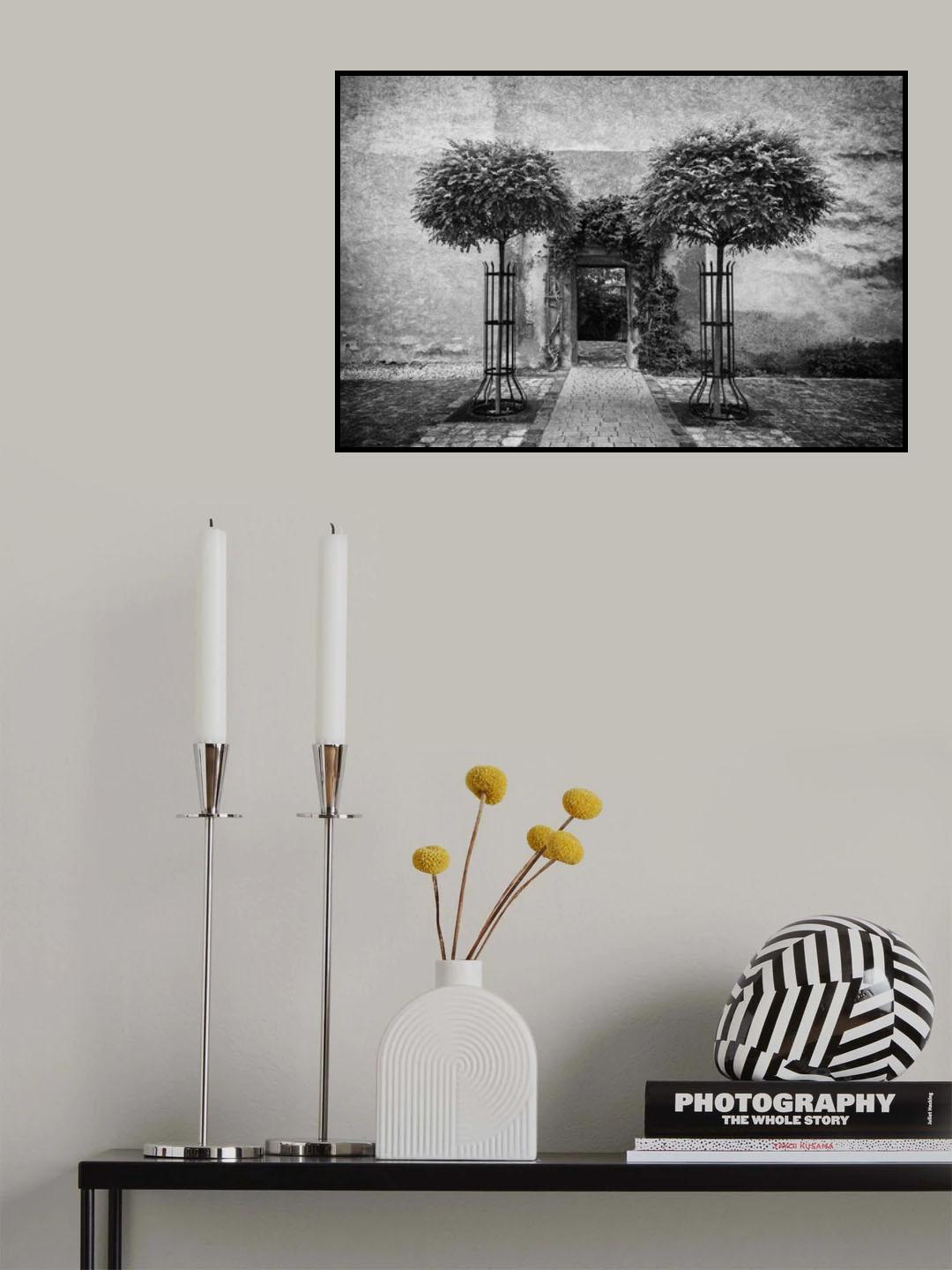 rose garden entrance Poster och Canvastavla