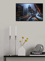 Hong Kong City Lights Poster och Canvastavla