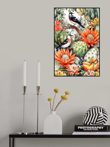 Succulents and cactus 7 Poster och Canvastavla
