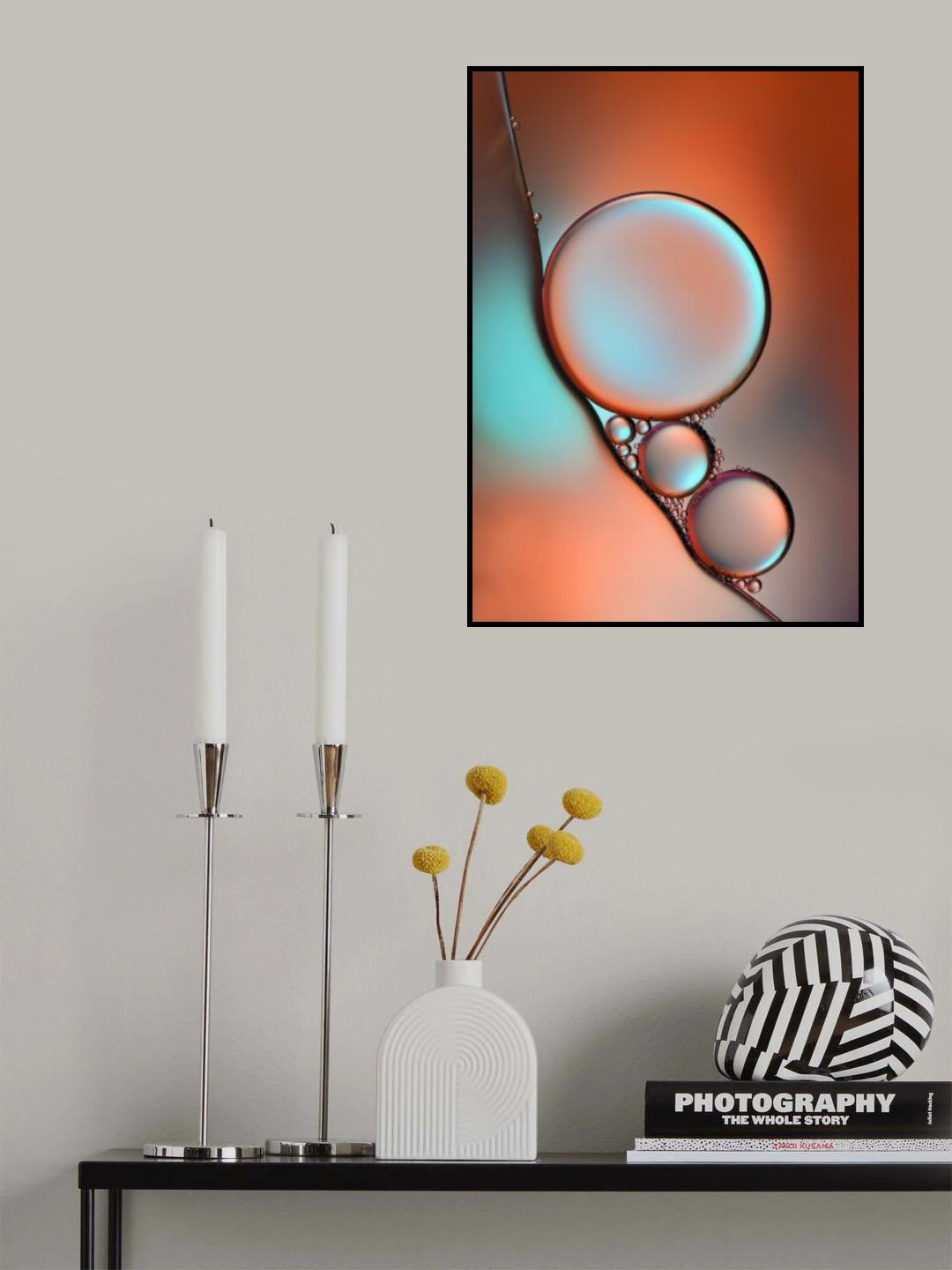 Glimmer Poster och Canvastavla
