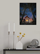Hermitage in the forest Poster och Canvastavla