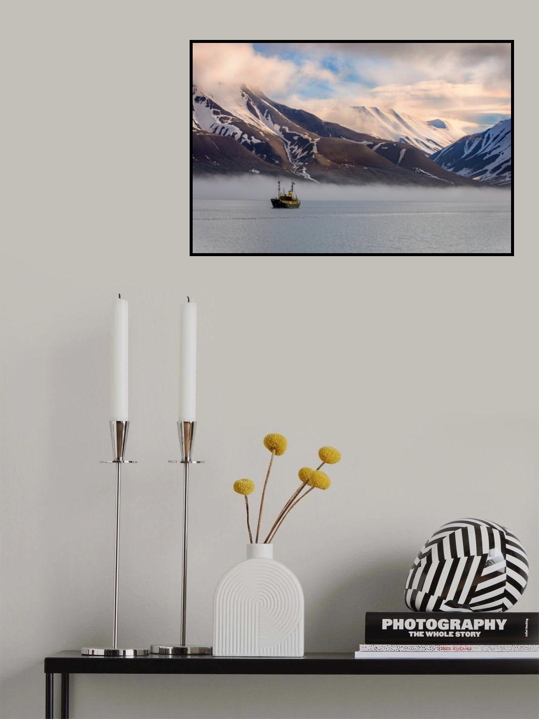 Morning Mist Poster och Canvastavla