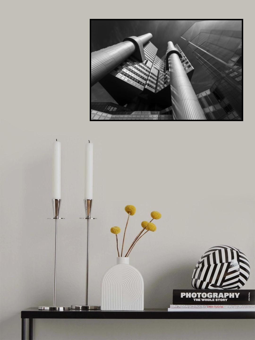 Convergence Poster och Canvastavla