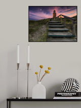 Way to lighthouse Poster och Canvastavla