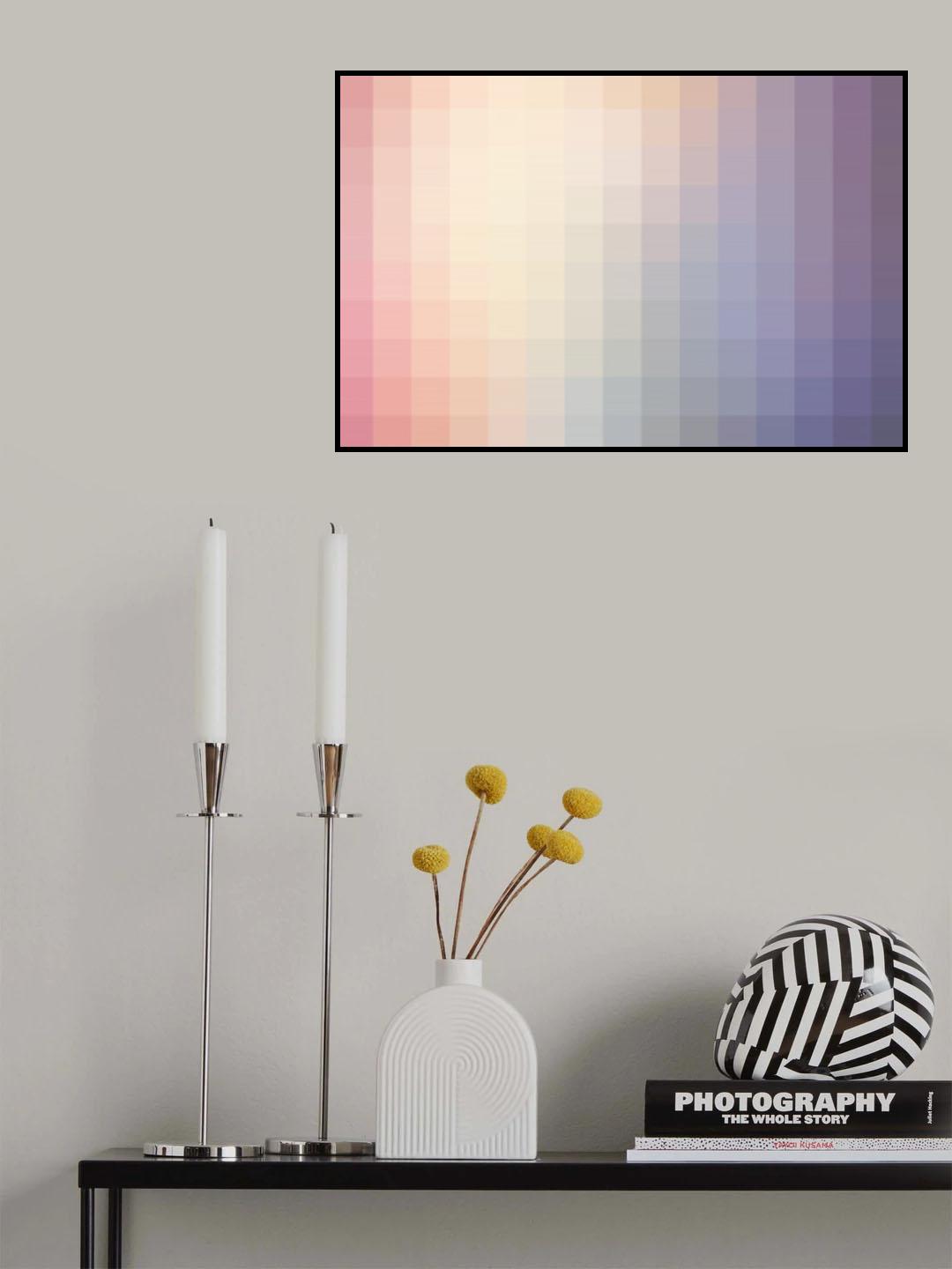 Lumen, Lilac and Violet Light Poster och Canvastavla