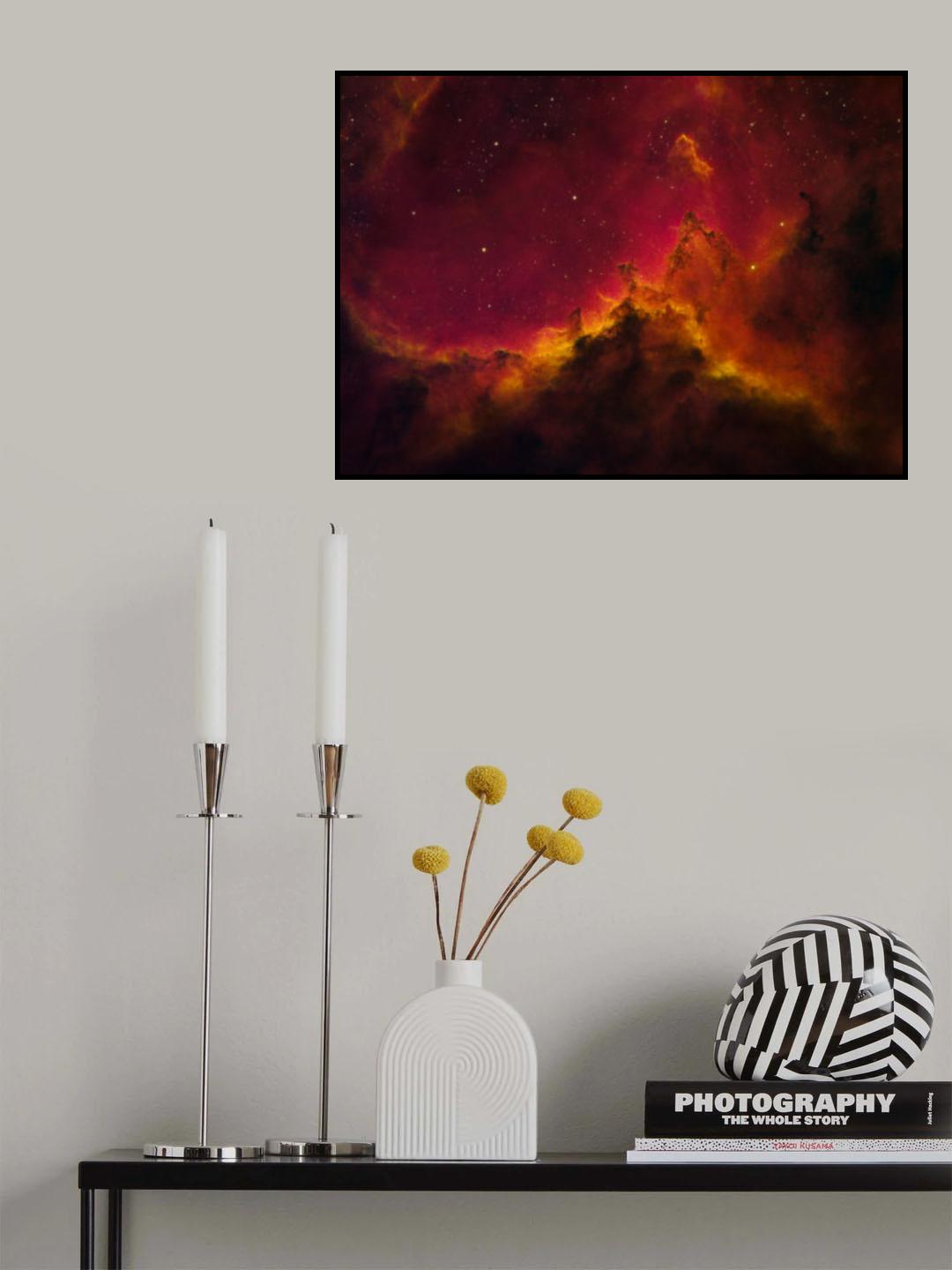 A Mountain in the Heart Poster och Canvastavla