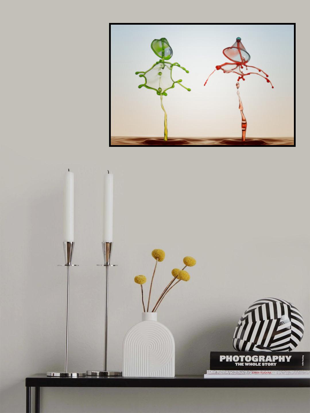Two Dancers Poster och Canvastavla