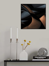 blue gold Poster och Canvastavla