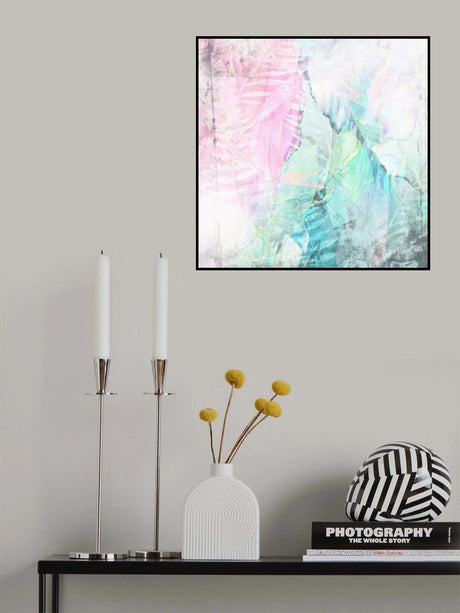 Ombre100leafs Poster och Canvastavla