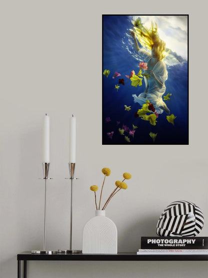 Flower Fantasy Poster och Canvastavla