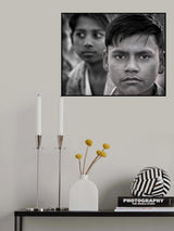 Boys in a village near New Delhi Poster och Canvastavla