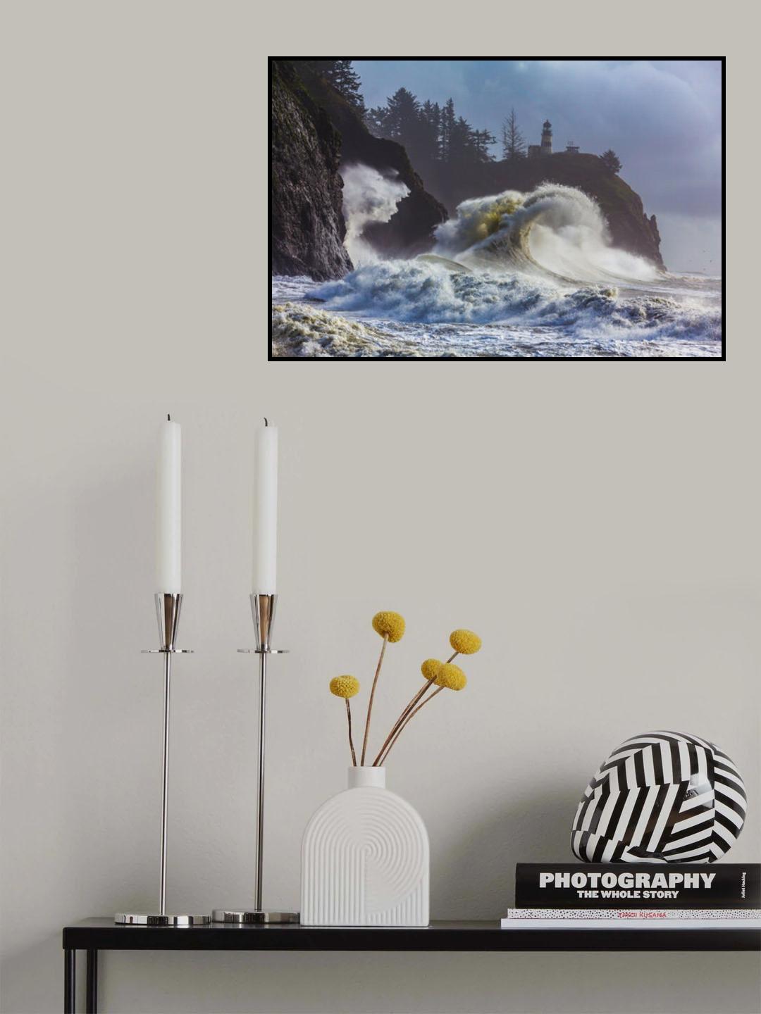 The Fight of David and Goliath Poster och Canvastavla