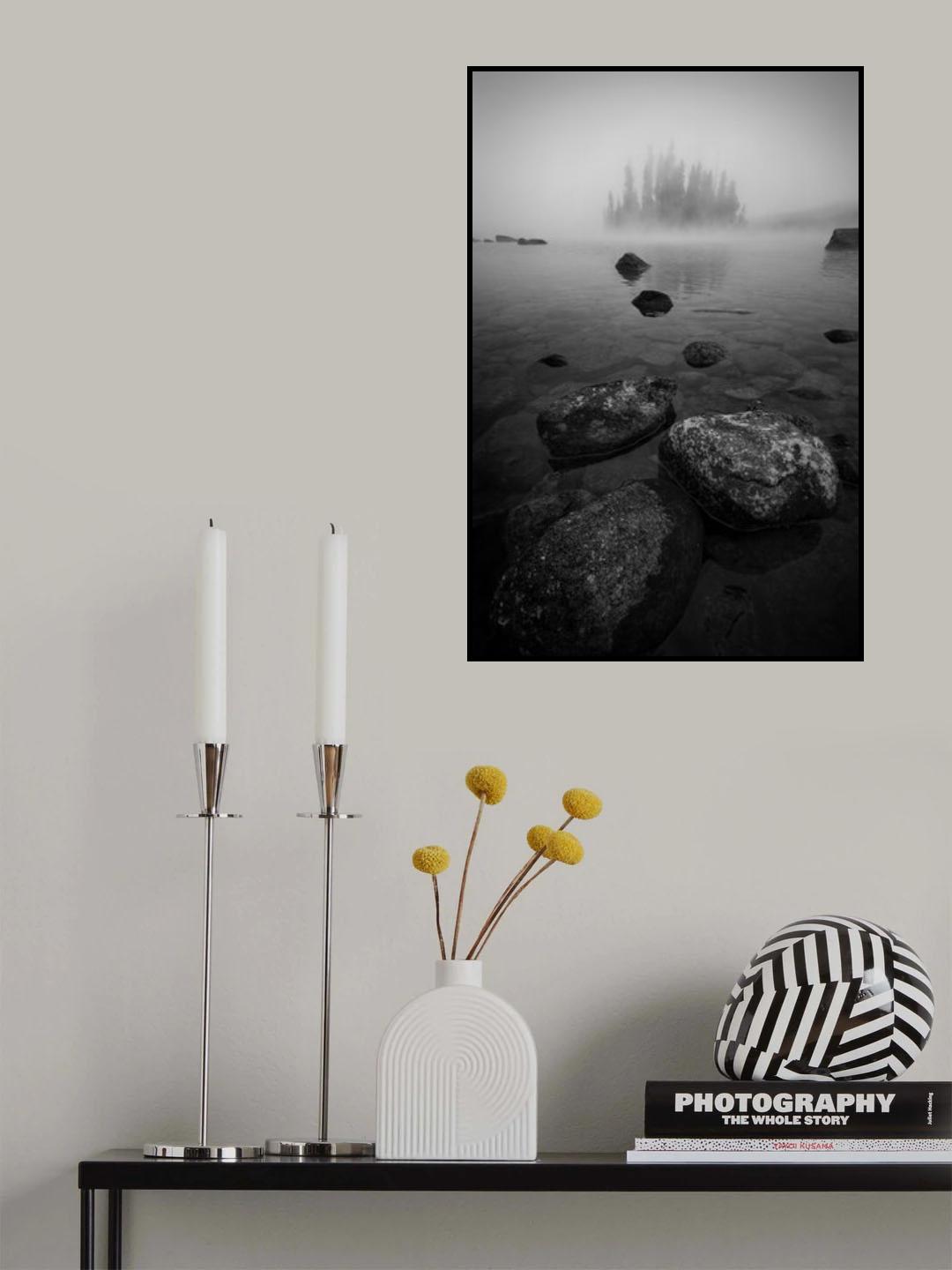 Foggy Morning Poster och Canvastavla