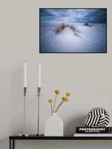 Beach White Poster och Canvastavla