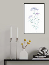Little Purple Flower Poster och Canvastavla