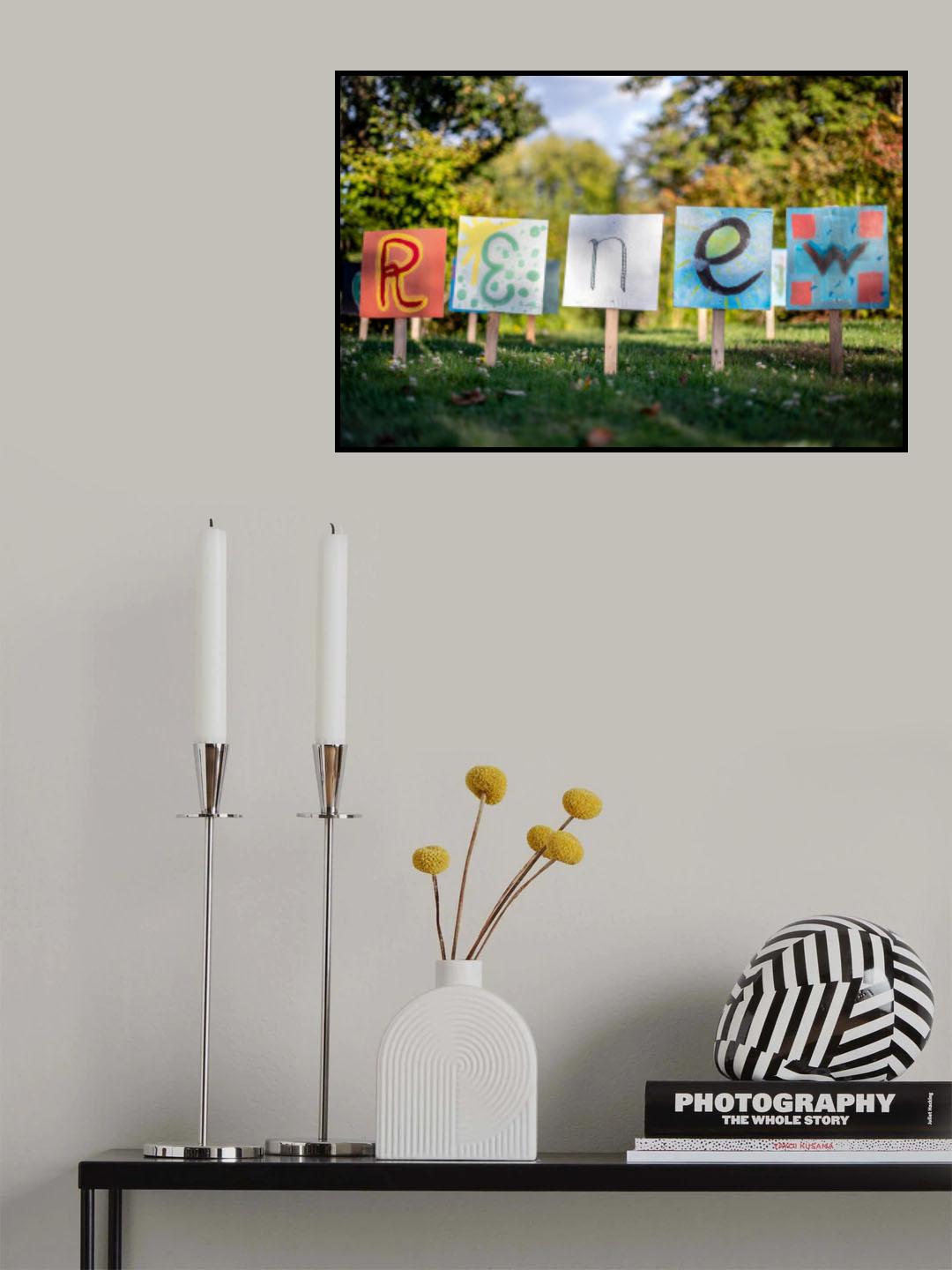 Renew Poster och Canvastavla