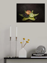 Fruit on the Plate Poster och Canvastavla