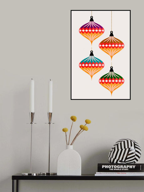 Christmas Balls (vers.3) Poster och Canvastavla
