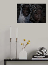 Two girls - Benin Poster och Canvastavla