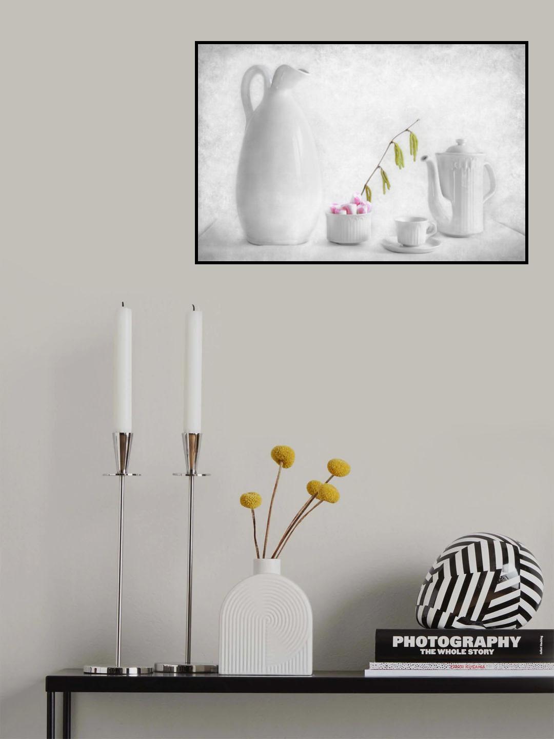 White sweetness Poster och Canvastavla