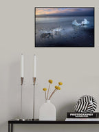 crystal ice Poster och Canvastavla